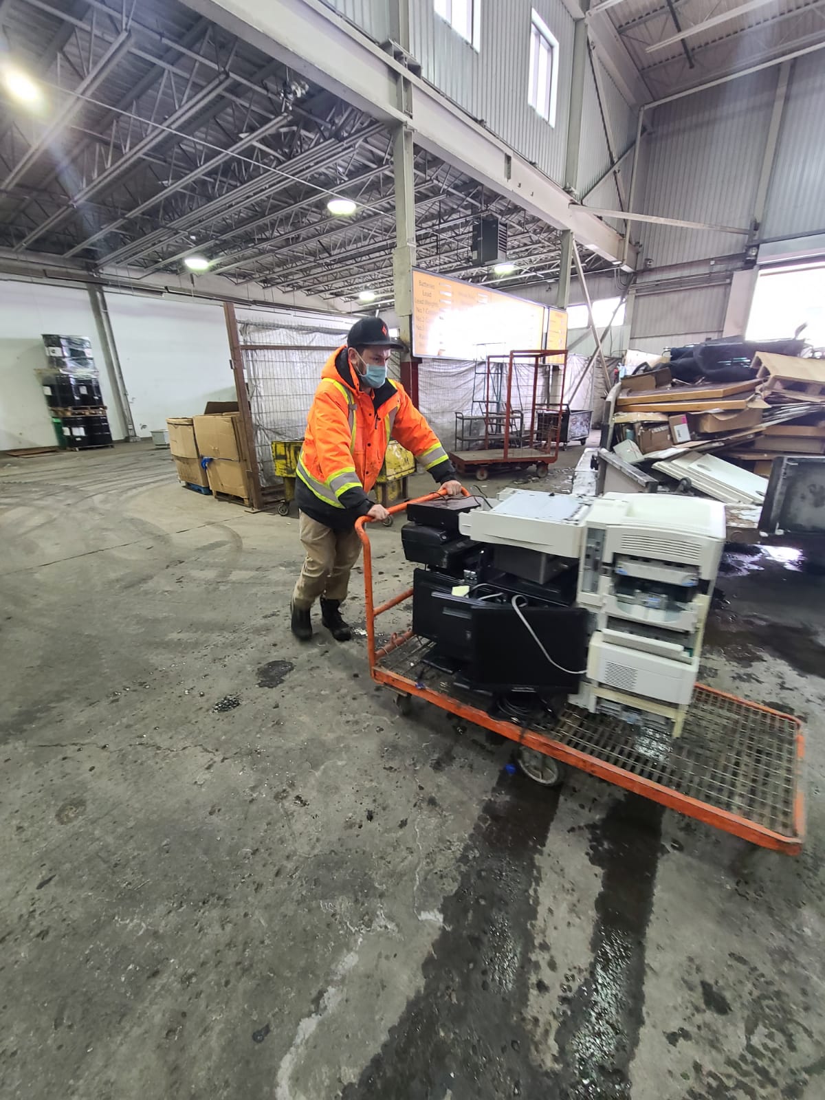 cleaning a warehouse in ottawa for junk removal